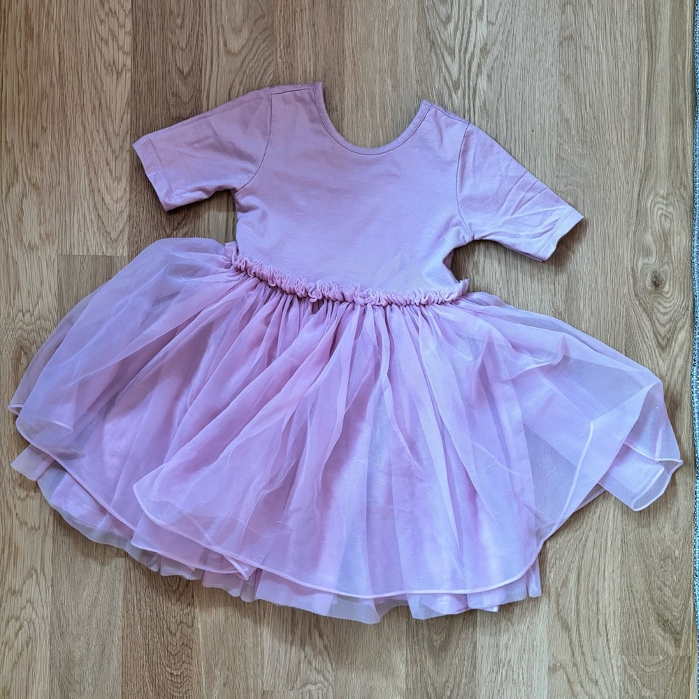 Quince dusty rose tutu dress